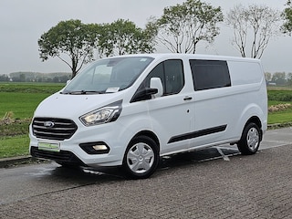 Ford Transit Custom 320 2.0 TDCI L2H1 ac automaat 6pers dubbel cabine EURO6 cruisecontrol carplay