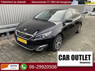 Peugeot 308 SW 1.2 PureTech Blue Lease Premium AUTOMAAT, Clima, Navi, CC, Pano, PDC, LM, Trekh, – Inruil Mogelijk –