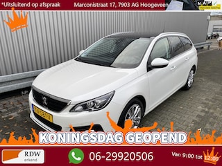 Peugeot 308 SW 1.2 PureTech Blue Lease Executive 168Dkm.NAP, Clima, Navi, Pano, CC, PDC, LM, nw. APK – Inruil Mogelijk –