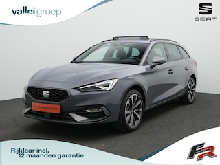 Seat Leon Sportstourer 1.5 TSI e-Hybrid 204 pk DSG FR Business | Panoramadak | Beats | Leder/alcantara | Geheugenstoel | Adaptief onderstel | Matrix LED | Stuur-/stoelverwarming