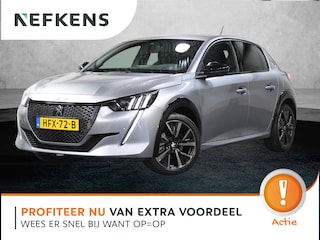 Peugeot 208 1.2 100PK GT | Navigatie | Achteruitrijcamera | Parkeersensoren Voor en Achter | LED Koplampen | Keyless Start | Lederen Stuurwiel | DAB Ontvanger | Climate Control | Cruise Control | 17" Lichtmetalen Velgen | Apple Carplay/Android Auto |