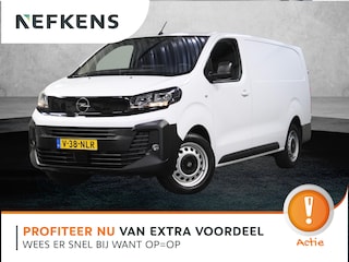 Opel Vivaro 2.0 Diesel 180PK S&S L3 | 1ste eigenaar | AUTOMAAT | AppleCarPlay/AndroidAuto | Armsteun | 3 Zits | Houtenlaadvloer | Navigatie | Keyless | Stuurverwarming | Climate Control | Cruise Control | Parkeersensoren |