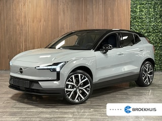 Volvo EX30 Single Motor Extended Range Europa | Harman Kardon | Elektrische voorstoelen | Adaptieve Cruise Control | Stoel en Stuurwielverwarming | Pilot Assist | BLIS Dode Hoek Detectie | Keyless Drive | Parkeersensoren voor+achter | Zwart dak en spiegelkappen | Extra getint glas achter | 20 Inch | Google Infotainment | Elektrisch bedienbare achterklep | Electronic Climate Control 2-Zone | Indigo - Textiel / Nordico bekleding | Warmtepomp | Apple Carplay | Volvo On Call met mobiele App functie |
