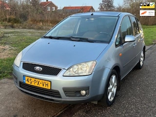 Ford C-MAX Focus 1.8-16V Futura ECC Audio-CD/Navigatie LMV 16" ABS EBD Cruisecontrol Colorpakket Trekhaak Dealeronderhoud Nw Apk!