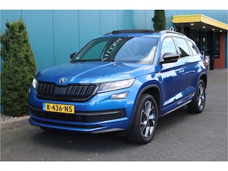 Skoda Kodiaq 1.5 TSI DSG AUT. Sportline Business PANO|TREKH|MEMORY|CARPLAY|STOEL/STUURVERW|NAV|CRUISE|LED|CAM|PDC|LMV