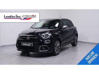 Fiat 500X 1.3 GSE Sport ACC PDC v+a NAP DAB Navigatie Apple-carplay keyless entry en start  Pack-safety Pack-tech  Sportpakket Camera Private-glas climate-controle schakelflippers 18"LMV lederen bekleding