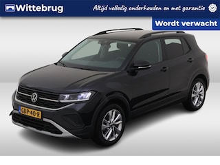 Volkswagen T-Cross 1.0 TSI Life Edition / FABRIEKSGARANTIE T/M 6-2028/ CAMERA/ PARK. SENSOREN/ LED/ CLIMA/ NAVI/ GETINT GLAS/ 17" LMV