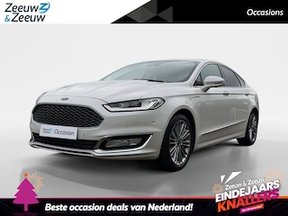 Ford Mondeo 2.0 IVCT HEV Vignale | Zeer nette auto | Automaat | Navigatie | Apple carplay & Android auto | Achteruitrijcamera | Parkeersensoren voor en achter | Voorstoelen verwarmd | Verwarmde voorruit | Dodehoek detectie | Cruise control adaptief | Privacy glas |