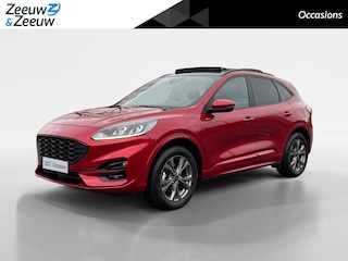 Ford Kuga 2.5 PHEV ST-Line | Dealer onderhouden | Automaat | Panorama dak | Winter pack | Draadloos opladen mobiel | Elektrisch wegklapbare trekhaak | Parkeersensoren voor en achter | Achteruitrijcamera | Cruise control | Navigatie | Privacy glas |