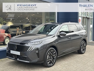 Peugeot 5008 1.2 Hybrid 145 PK Allure | Hybride Automaat | 7 Zitplaatsen | AGR Comforstoel met Stoelverwarming | Afneembare Trekhaak | Navigatie | Climate Control | Cruise Control | Parkeercamera | Keyless Entry | LED Verlichting | Dakrails | 19" Lichtmetalen Velgen |
