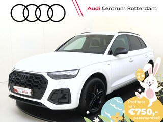Audi Q5 50 TFSI e S edition | Trekhaak | 360 camera | Navigatie Plus | Keyless | Tour | Stoelverwarming | Parkeerassistent | City |