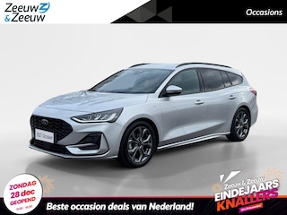 Ford Focus Wagon 1.0 EcoBoost Hybrid ST Line X | Automaat | Navigatie | Apple carplay & Android auto | Winter pack | Parkeersensoren voor en achter | Achteruitrijcamera | Cruise control | Draadloos opladen mobiel | Privacy glas |