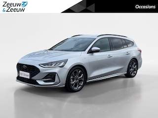 Ford Focus Wagon 1.0 EcoBoost Hybrid ST Line X | Automaat | Navigatie | Apple carplay & Android auto | Winter pack | Parkeersensoren voor en achter | Achteruitrijcamera | Cruise control | Draadloos opladen mobiel | Privacy glas |