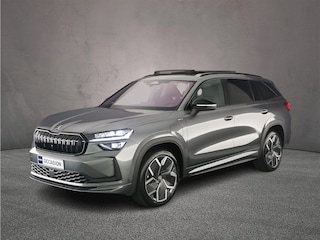Skoda Kodiaq Sportline Business 1.5 TSI PHEV 204pk DSG Automaat Trekhaak, Panoramadak, Verwarmde voorruit, CANTON audio, Adaptive cruiese control, Achteruitrijcamera