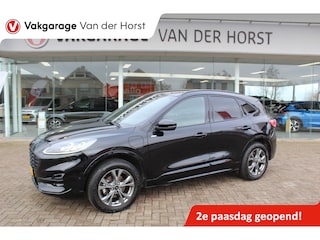 Ford Kuga 2.5-225pk Plug-in Hybrid ST-Line X. Hybride rijden voor een reële prijs ! Adaptive Cruise Control, Stoel- en voorraamverwarming, Climate Control, Metallic lak, Camera v+a, Elektr. achterklep, Side- en lane assist etc.