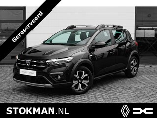 Dacia Sandero Stepway 1.0 TCe 100 PK Bi-Fuel Comfort | Pack assist | LM Velgen | Camera achter | Haaievinantenne | Spatlappen rondom | | incl. Bovag rijklaarpakket met 12 maanden garantie |