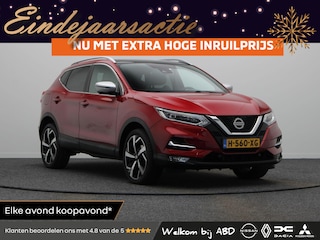Nissan Qashqai 1.3 DIG-T Tekna + | Lederen bekleding | Stoelverwarming | Trekhaak | Bose Audio | Apple Carplay & Android Auto |