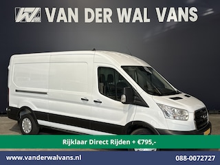 Ford Transit 2.0 TDCI 130pk L3H2 Euro6 *Rijklaar Direct Rijden* Airco | Camera | Navigatie | Cruisecontrol | Stoelverwarming Verwarmde voorruit, Parkeersensoren, Elektrisch verstelbare bestuurdersstoel, Bijrijdersbank