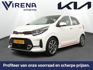 Kia Picanto 1.0 DPi GT-Line Apple Carplay/Android Auto, - Cruise Control - Climate Control - Navigatie - Fabrieksgarantie tot  07-2030