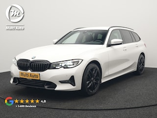 BMW 3-serie Touring 330i Sportline 259pk Dealer O.H. | Trekhaak Af Fabriek | Lederen Sportstoelen Verwarmd | Apple Carplay | Sfeerverlichting | Cruise Control | Navigatie | Virtual | 18"L.M |