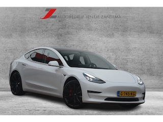 Tesla Model 3 Performance AWD 75 kWh | Autopilot | Leer | Navigatie | NL auto | 1e eigenaar!! |