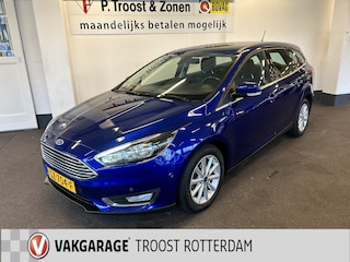 Ford Focus Wagon 1.5 TDCI Titanium | Cruise control | Climate control | Park assist | Navigatie | Apple carplay | Nederlands geleverd
