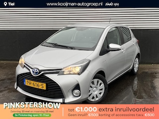 Toyota Yaris 1.5 Hybrid Trend Automaat, achteruitrij camera, cruise control, elektr. climate control, navigatie, start/stop systeem, boekjes compleet