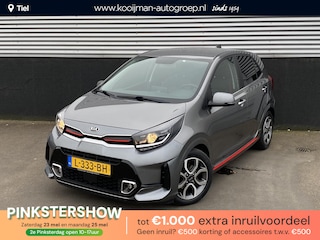 Kia Picanto 1.0 DPi GT-Line RMC-Trekhaak, NL-Auto, boekjes compleet, parkeersensoren, cruise control, navigatie, Apple CarPlay/Android Auto, camera, keyless
