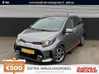Kia Picanto 1.0 DPi GT-Line RMC-Trekhaak, NL-Auto, boekjes compleet, parkeersensoren, cruise control, navigatie, Apple CarPlay/Android Auto, camera, keyless
