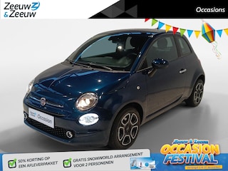 Fiat 500 *Hybrid*Climate Control*Parkeersensoren achter*Carplay*Cruise Control*Zeer nette auto!