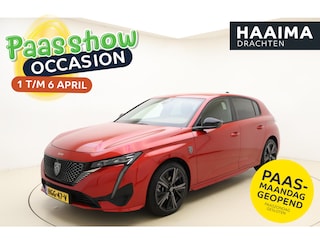 Peugeot 308 1.2 Hybrid 145 e-DCS6 GT | AUTOMAAT | Adaptief Cruise Control | Parkeercamera Voor & Achter | Navigatie | Apple Carplay & Android Auto Draadloos | LED koplampen |