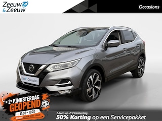 Nissan Qashqai 1.2 Tekna + | Navigatie | Cruise Control | Camera | Panorama dak | Bluetooth | Lichtmetalen Velgen |
