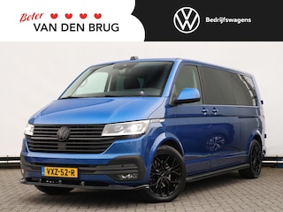 Volkswagen Transporter 2.0 TDI 204PK DSG L2H1 DC Bulli 75-Edition | ACC | 2x Schuifdeur | Leder | Sidebars | 19" LM-velgen | Stoelverwarming |