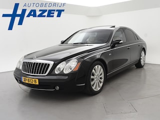 Maybach 57 6.0 V12 S 612 PK AUT. *UNIEK* + MASSAGE | KOELKAST | LUCHTVERING | ADAPTIVE CRUISE | SCHUIFDAK