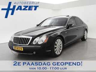 Maybach 57 6.0 V12 S 612 PK AUT. *UNIEK* + MASSAGE | KOELKAST | LUCHTVERING | ADAPTIVE CRUISE | SCHUIFDAK