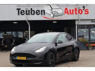 Tesla Model Y Long Range AWD 75 kWh 91,1% SOH, Autopilot computer 3, Wit lederen bekleding, Warmtepomp