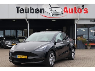 Tesla Model Y Long Range AWD 75 kWh 91,1% SOH, Autopilot computer 3, Wit lederen bekleding, Warmtepomp