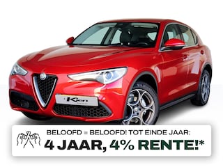 Alfa Romeo Stelvio 2.0 T AWD First Edition | Schakelflippers | Memory | Stoel & stuur verwarming |