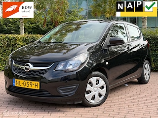 Opel Karl 1.0 Ecoflex 5DR 2017 Zwart Airco Cruise NAP 1E EIG