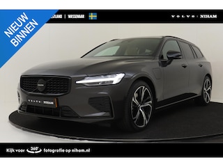 Volvo V60 T6 PLUG-IN HYBRID AWD ULTRA DARK *VOL!* -PANO.DAK|BOWERS&WILKINS|GEVENT.LEDER+MASSAGE|360°CAM|PRIVACY.GLAS|BLACK.BADGE|19"