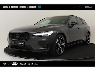 Volvo V60 T6 PLUG-IN HYBRID AWD ULTRA DARK *VOL!* -PANO.DAK|BOWERS&WILKINS|GEVENT.LEDER+MASSAGE|360°CAM|PRIVACY.GLAS|BLACK.BADGE|19"