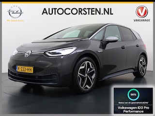 Volkswagen ID.3 First Plus 58 kWh SOH 96% Adap.Cruise Matrix led 19"lm Stoel-verwarmd Navi-Pro Camera Apple Carplay Ecc Auto Lmv DAB Keyless Advanced Led-a-licht dynamisch Zwarte Hemel Origineel Nederlandse Auto € 44.000 nieuw !