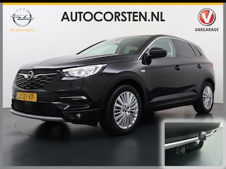 Opel Grandland X T131PK AUT-8Navi Trekhaak Innovation Camera Pdc Ecc Apple Carplay Android AGR-Comfortstoel LED Cruise Control Lane Assist Lmv 18" Licht-Regensensor Sensor dodehoek 1e Eigenaar Origineel Nederlandse Auto 1.300KG Trekgewicht € 40.000 nieuw
