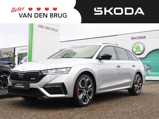Skoda Octavia Combi 1.4 TSI 245pk RS iV PHEV Business | 1.500kg trekgewicht! | Head-up display | Dodehoeksensoren | Achteruitrijcamera | Cruise control | LED Matrix | Stoelverwarming |
