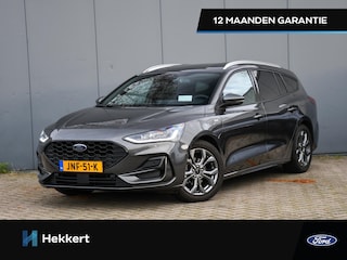 Ford Focus Wagon ST Line X 1.0 EcoBoost Hybrid 155pk Automaat DODE HOEK | WINTER PACK | HUD | 17''LM | ADAPT. CRUISE | TREKHAAK