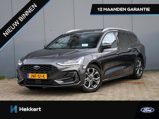 Ford Focus Wagon ST Line X 1.0 EcoBoost Hybrid 155pk Automaat DODE HOEK | WINTER PACK | HUD | 17''LM | ADAPT. CRUISE | TREKHAAK