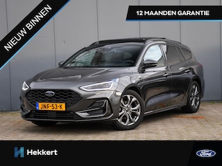 Ford Focus Wagon ST Line X 1.0 EcoBoost Hybrid 155pk Automaat SCHUIF-DAK | LED MATRIX | WINTER PACK | 17''LM | CRUISE.C | PDC + CAM.