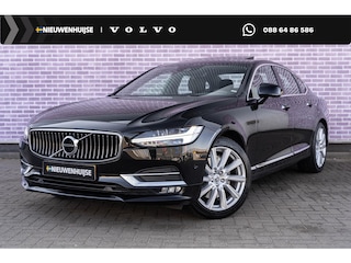 Volvo S90 T5 Automaat Inscription | Schuif-/kanteldak | Parkeerverwarming met timer | Stoel-/stuur-/achterbankverwarming | Parkeercamera | Elektrische stoelverstelling | Elektrische achterklep | Dodehoekdetectie | Adaptive Cruis Control | Pilot Assist | Carplay |