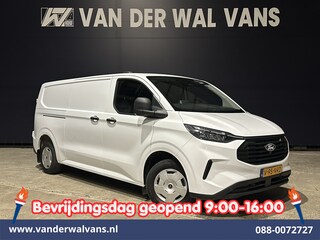 Ford Transit Custom 2.0 TDCI 136pk L2H1 Euro6 Airco | Camera | LED | Cruisecontrol | Verwarmde voorruit Parkeersensoren, Bijrijdersbank