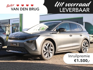 Skoda Elroq 85 Sportline Edition | Trekhaak | PDC V+A | Stoel + stuurverwarming | Sunset